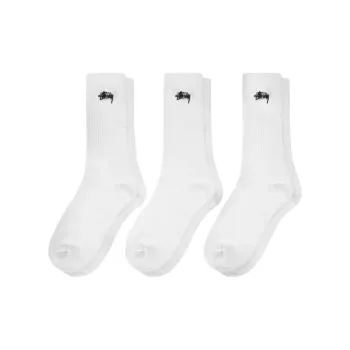 Stussy Mid Calf Socks Unisex 3 Pack