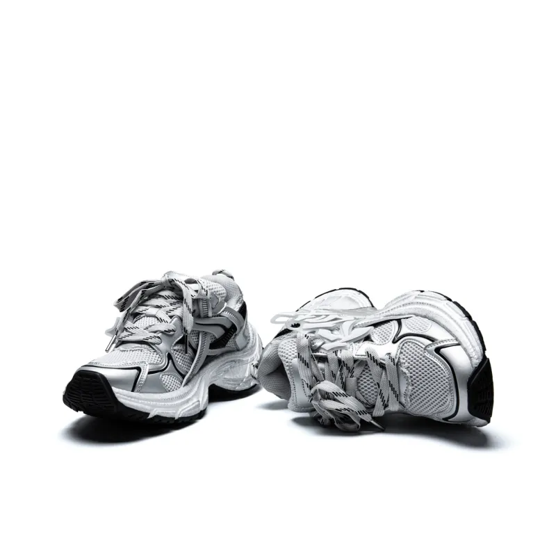 KUX Cushioning Anti-Slip Wear-Resistant Breathability Low-Top Chunky Sneakers Unisex Box Included-9