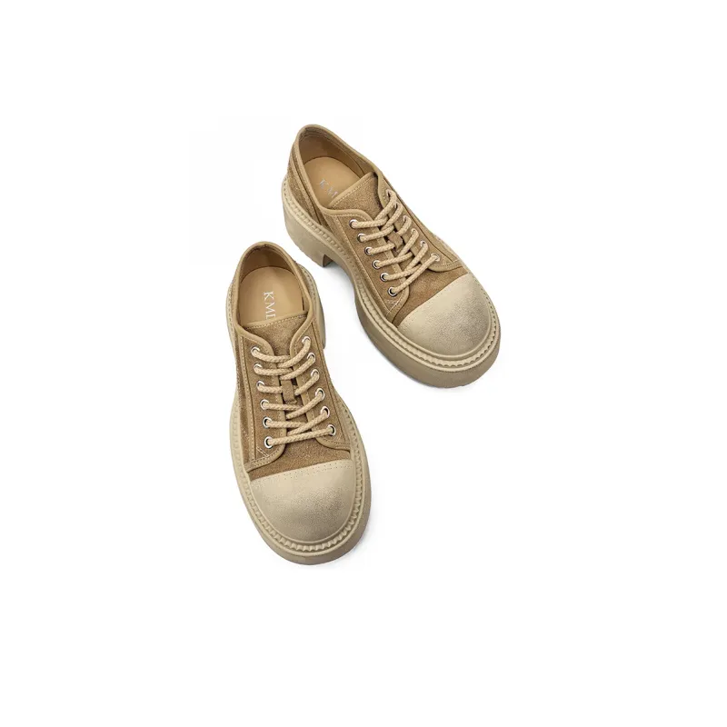 KMD Casual Single Shoes 8CM Women's-7