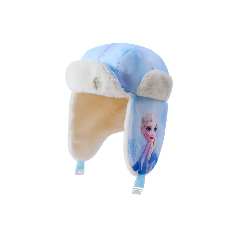 Disney Frozen Series Polyester Trapper Hats Kids' Pink/Blue-6