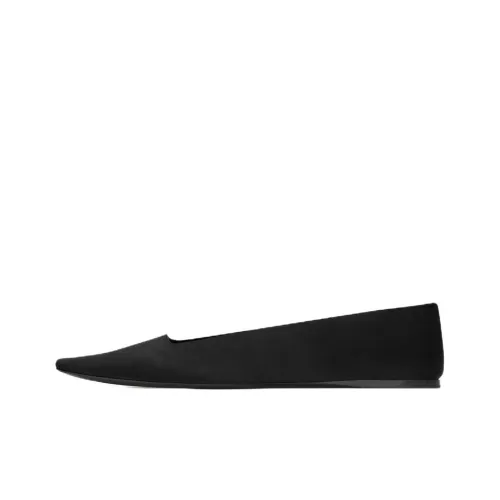 SAINT LAURENT Poppy Casual Single Shoes Women's Black