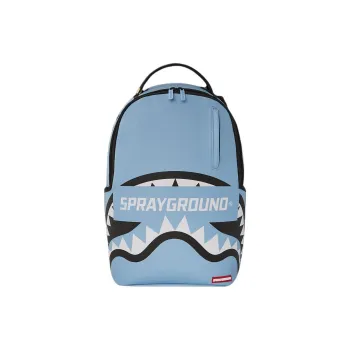 SPRAYGROUND Artificial Leather Backpack Unisex Blue
