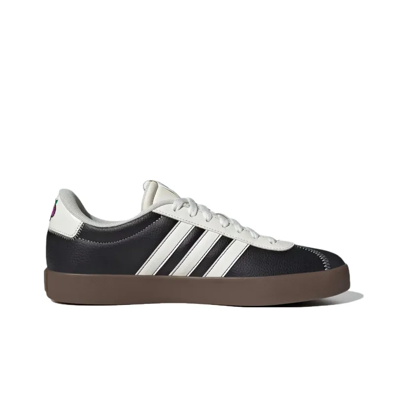 Adidas Vl Court 3.0 Core Black Off White-1