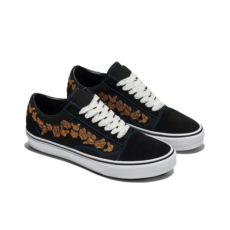Old Skool Vans 'Dia De Los Muertos'-1