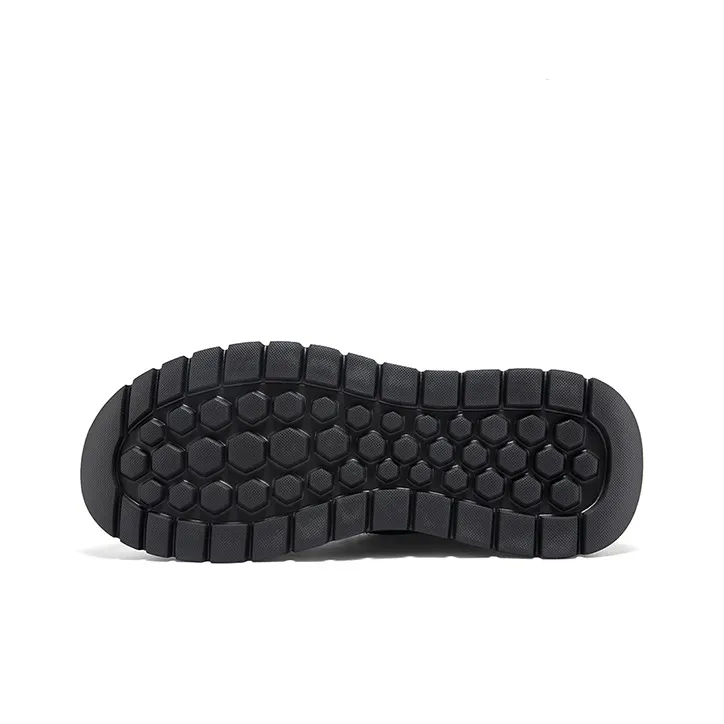 HANG TEN Low-Top Casual Shoes Men's White Jelly Black-7