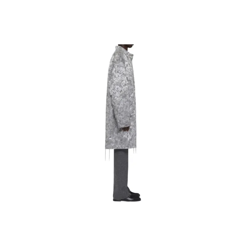 GIVENCHY Coats Men's Light Gray-3