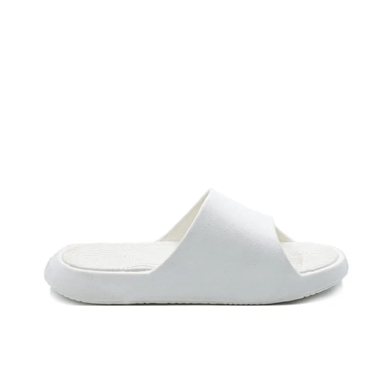 PEAK State Pole Classic Drag EVA Quiet Odor Resistant Slide Slippers Men's Ivory-1
