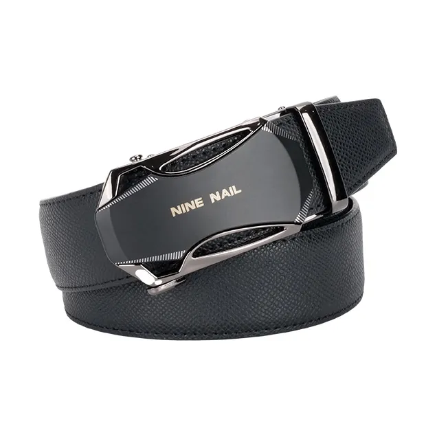 NINE NAIL Cow Leather Leather Belts Men's Width  3.5cm-0