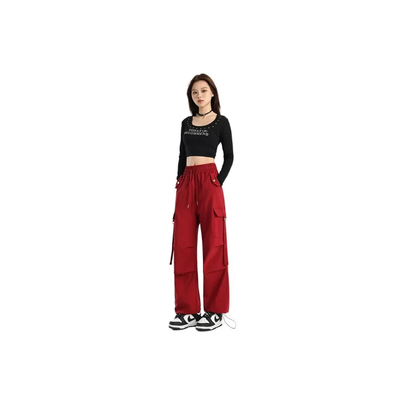 MPOX Jeans Women's Red-1
