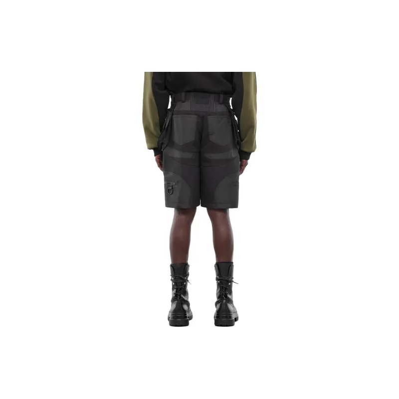 Mugler Panelled Cargo Shorts-1