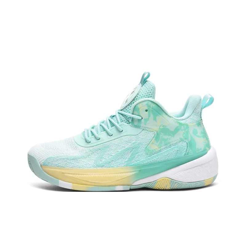 MUSHILANDI Cushioning, Breathable, Lightweight, Rebound Low Top Basketball Shoes Men's Ginkgo Green-10