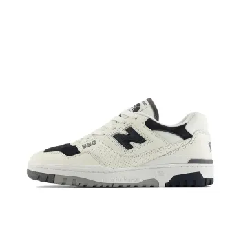 New Balance 550 White Black Suede