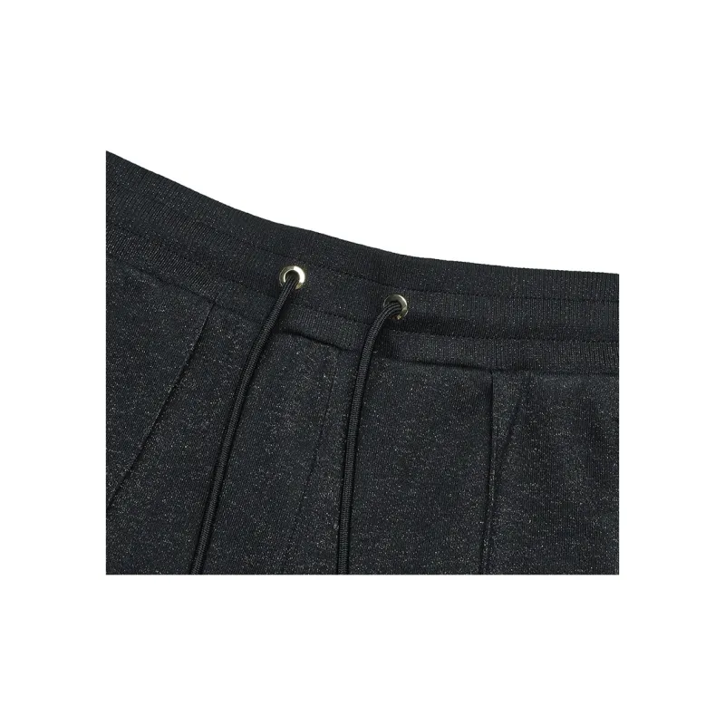 FILA MILANO Italian Luxury Sports Collection Knitted Sweatpants Women's Jet Black-2