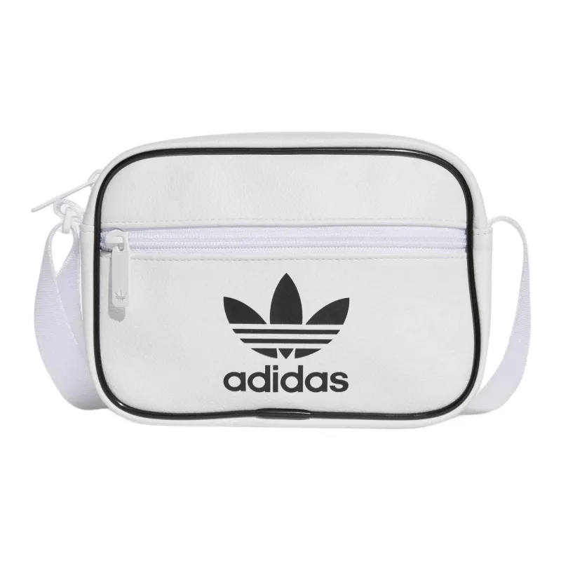 Adidas Originals ADICOLOR Polyurethane Shoulder Bag, Crossbody Bag Mini Unisex White-0