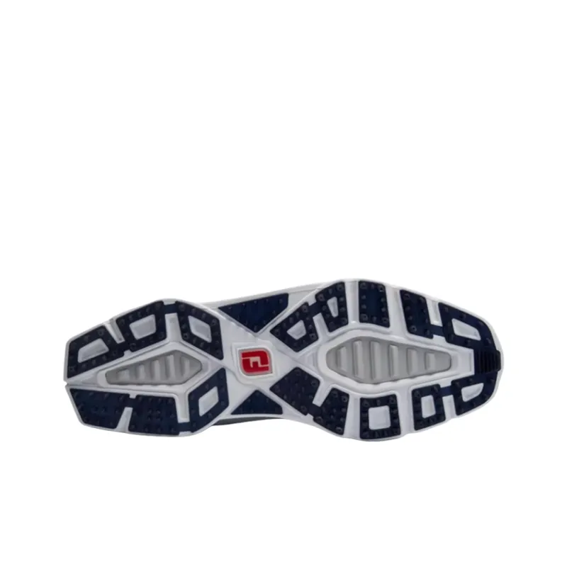 FOOTJOY Anti Slip And Wear Resistant Water Resistant Low Top Golf Shoes Men's White Blue-2