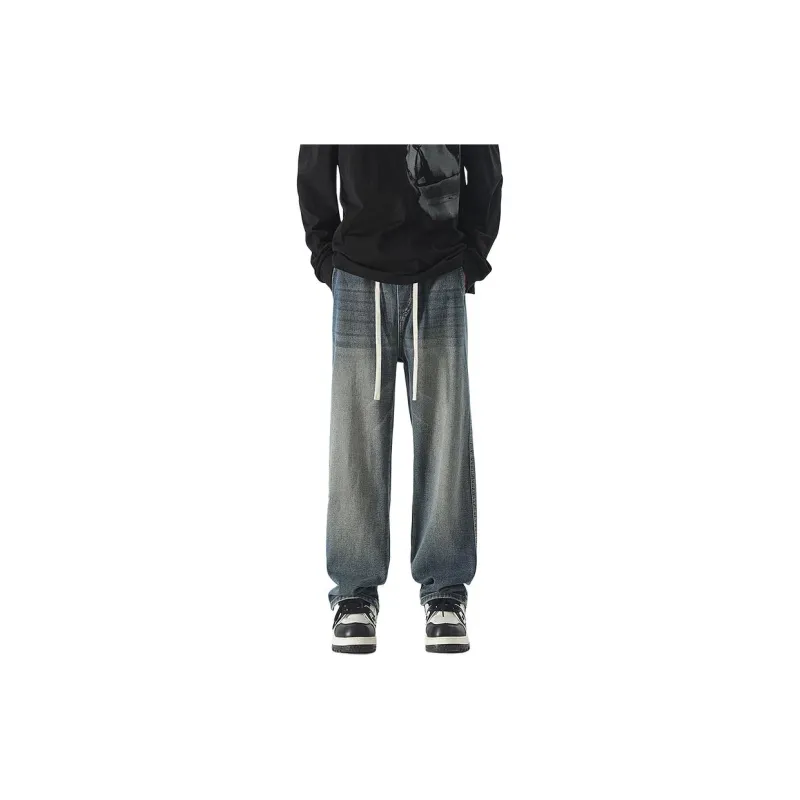 IJRJ Jeans Unisex Distressed Gray-9