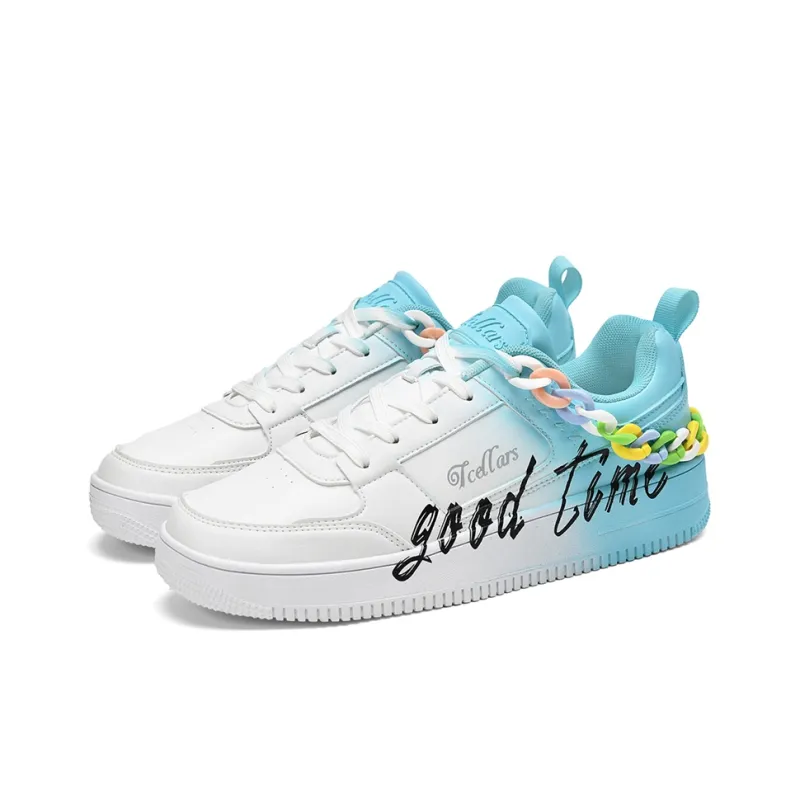 TCELLARS Cushioning Abrasion Resistant Lightweight Height Increasing Mat Low Top Skateboard Shoes Unisex Exclusive Box-8