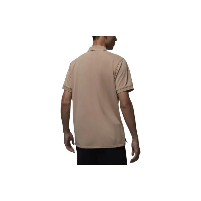 Jordan Sport Dri-FIT Polo Shirt Men's Jute/Black-1