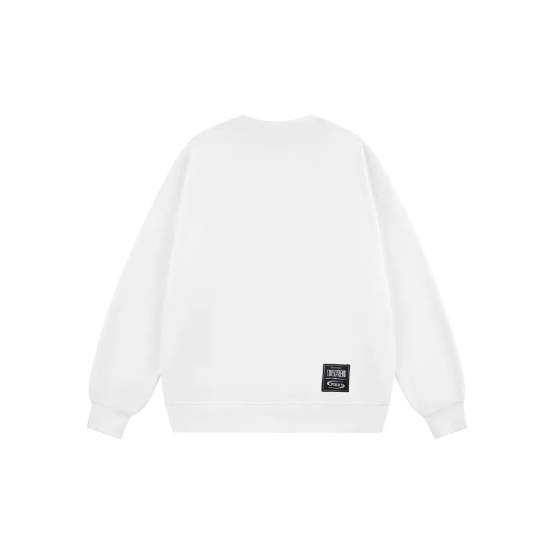 Torso Sweatshirt Unisex Light Gray-10