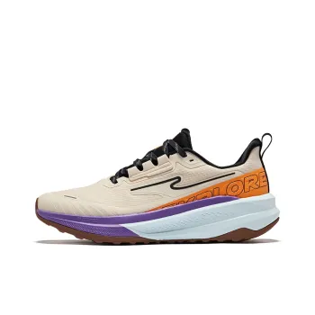 Erke Wild Cushioned Slip Resistant Water Resistant Lightweight Low Top Running Shoes Men's Warm Linen Jet Black