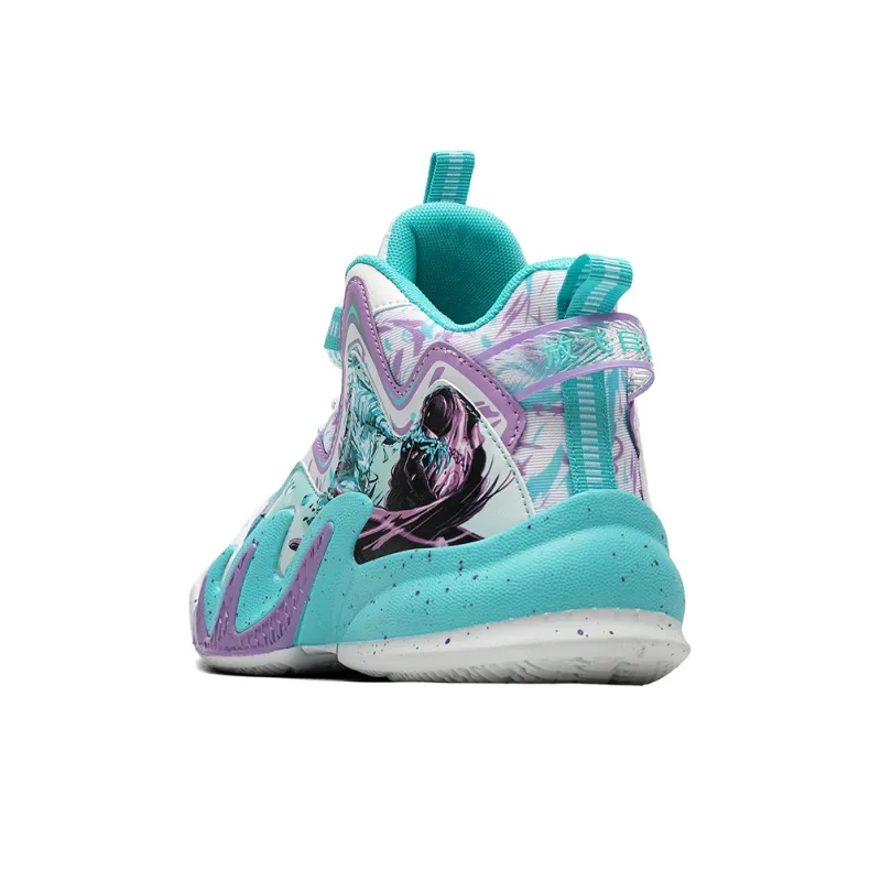 Wooden Rabbit Slip Resistant Mid Top Basketball Shoes Unisex-12