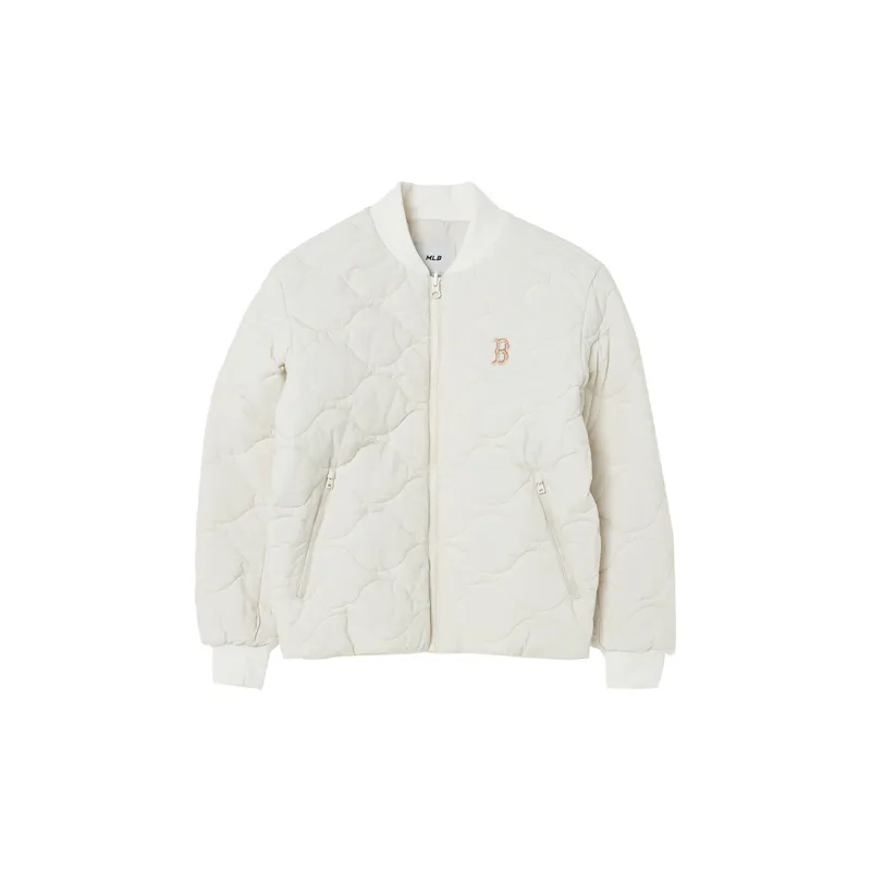 MLB Boston Red Sox Jackets Coats Unisex Dark Cream-2