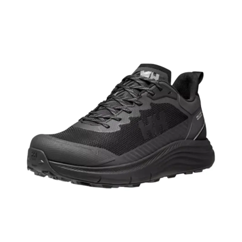 HELLY HANSEN Slip Resistant Waterproof Low Top Hiking Shoes Men's Black-1