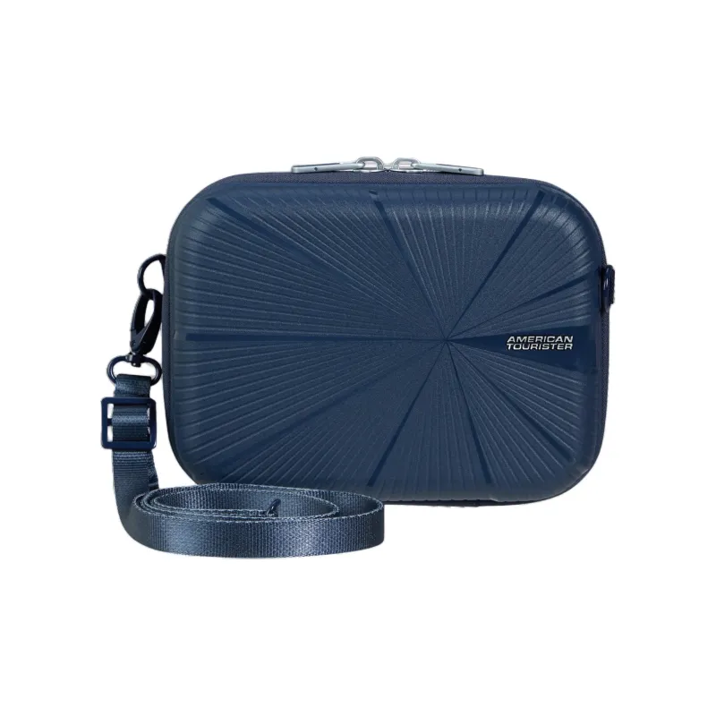 AMERICAN TOURISTER Polypropylene Crossbody Bag Unisex Marine Blue-0