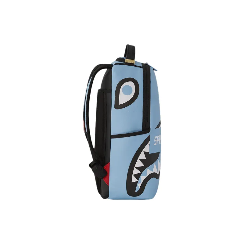 SPRAYGROUND Artificial Leather Backpack Unisex Blue-3