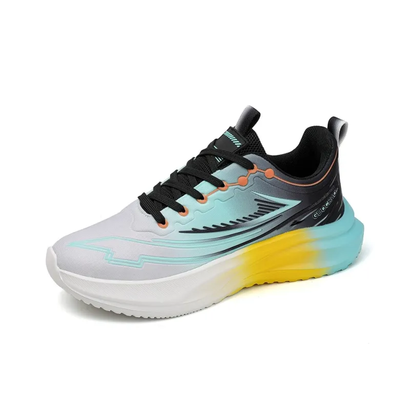 Kuding Anti-Slip And Wear-Resistant Breathable Low-Top Running Shoes Men's-4