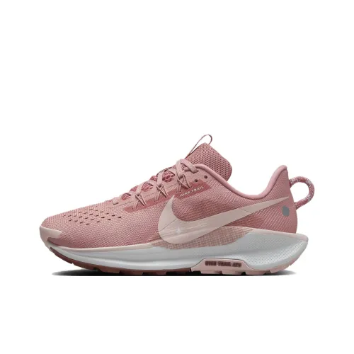 Nike Pegasus Trail 5 Cushioned Slip Resistant Breathable Low Top Running Shoes Women's Pink