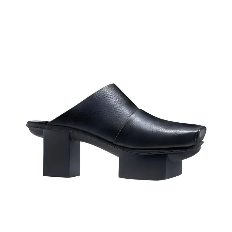 Trippen Wrap-toe Slippers Women's Black-1