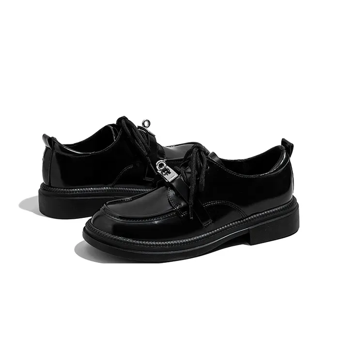 Old Meow Casual Single Shoes Women's Black-2