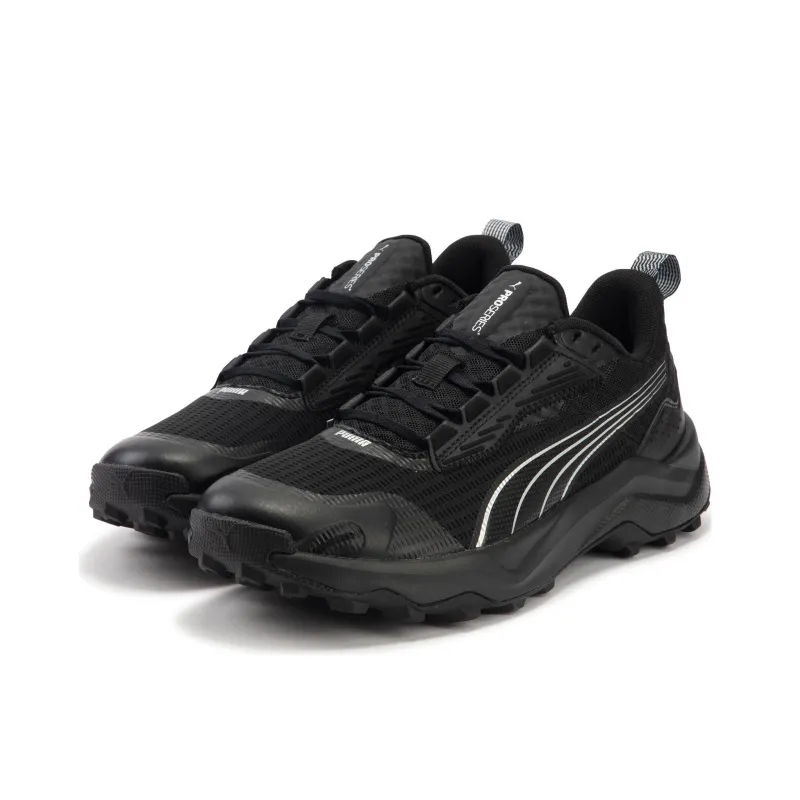 PUMA Obstruct Profoam Anti Slip Wear Resistant Low Top Casual Running Shoes Men's Black-2