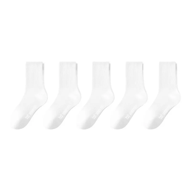 MIIOW Mid Calf Socks Men's 5 Pack-0