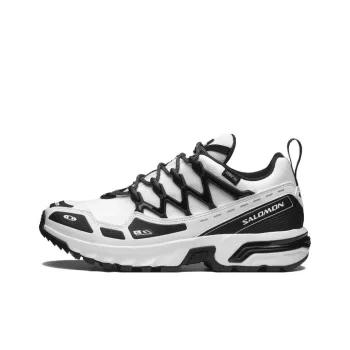 SALOMON ACS + CSWP Anti Slip And Wear Resistant Lightweight Low Top Running Shoes Unisex White
