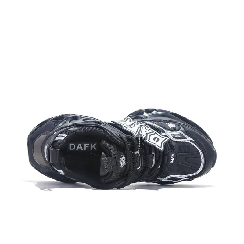 DAFK Support Height Increase Low Top Casual Running Shoes Men's-3