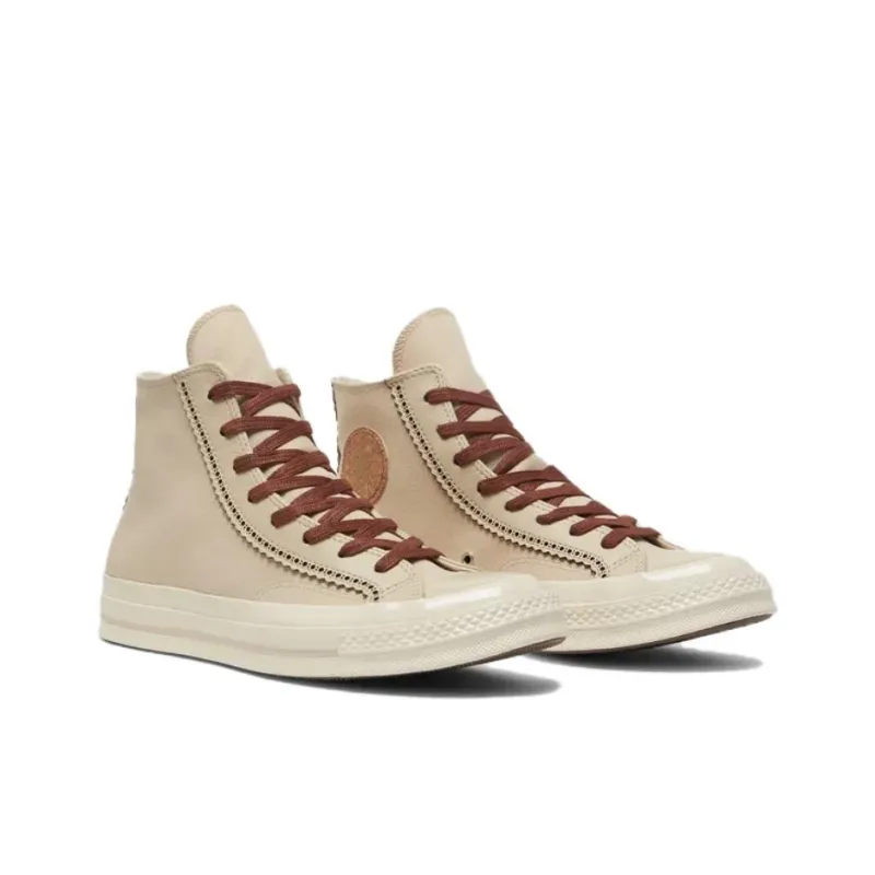 Converse 1970s Slip Resistant High Top Skateboard Shoes Unisex Brown-2