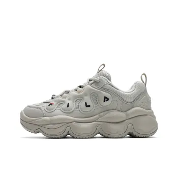 FILA PEASE Wear resistant And Lightweight Low Top Casual Shoes Women's Oat Brown