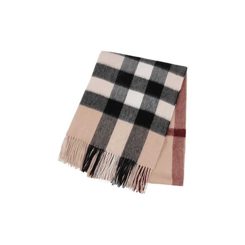 Shanghai Story Sheep Wool Knit Scarves Women's 4 Colors Available-5