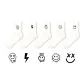 Put on A Face-5 Pack[7A Antibacterial Odor-Resistant Jacquard Design]