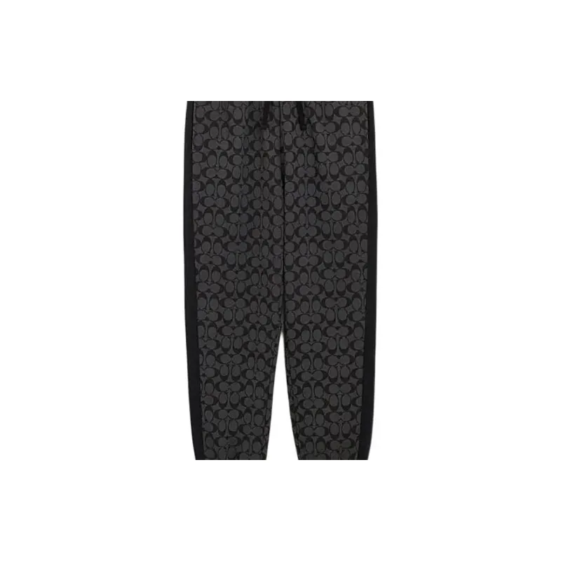 COACH SS24 Casual Pants Men's Charcoal Gray-4