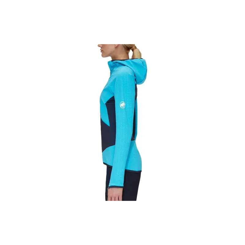 MAMMUT Eiger Jackets Coats Women's Sky Blue/Night Black-3