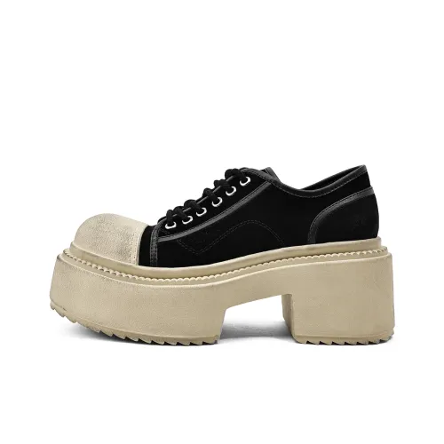 KMD Casual Single Shoes 8CM Women's