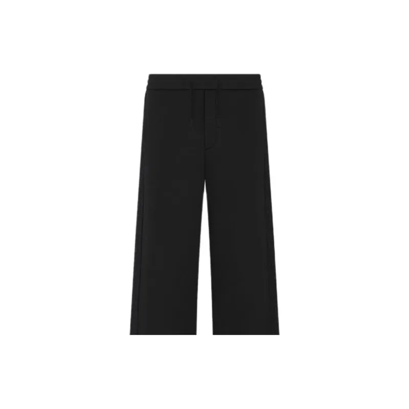 DIOR SS25 Knitted Sweatpants Men's Black-2