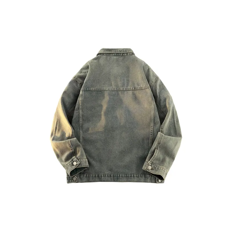 Qnxeey Denim Jackets Unisex-7