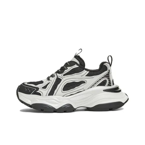 Tata Shock Absorbers With Slip Resistant And Abrasion Resistant Properties Low Top Chunky Sneakers Women's