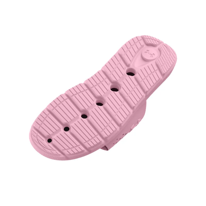 Under Armour Ignite Pro Slip Resistant Abrasion Resistant Slide Slippers Women's Pink-4