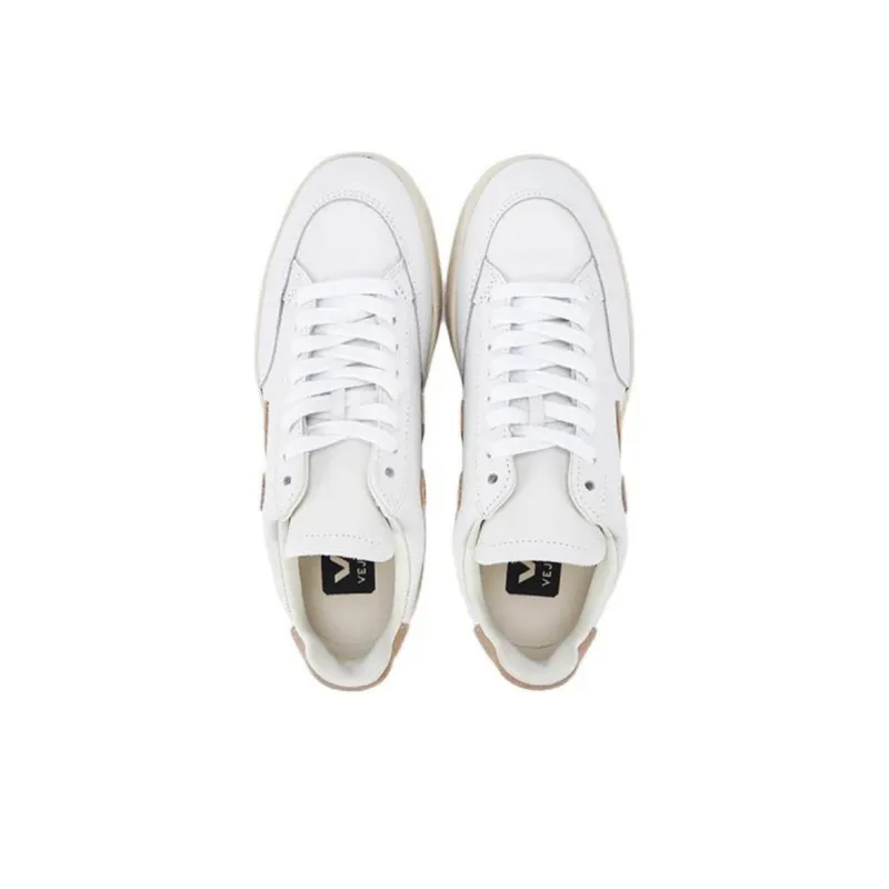 VEJA V 12 Leather 'Extra White Dune'-3