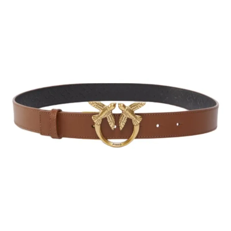 PINKO Double Face Love Birds Buckled Belt-0